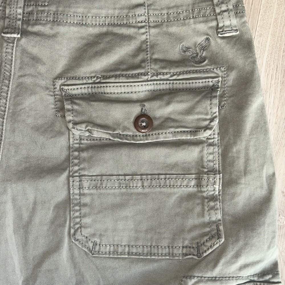 American Eagle Men's Cargo Extreme Flex Shorts W30 NWT Cotton Utility Casual - Picture 9 of 15